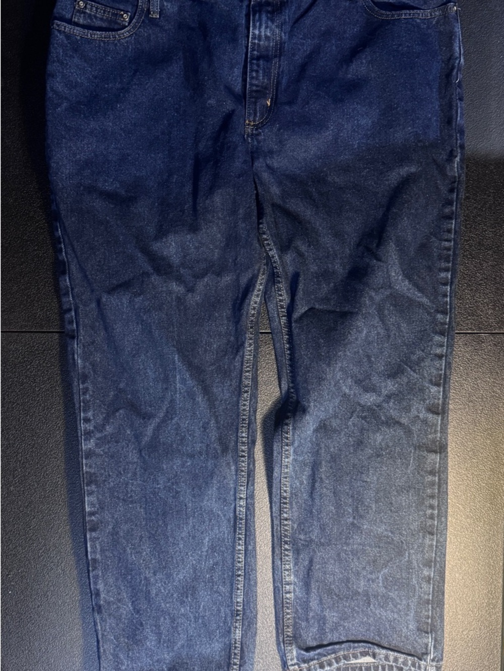 RedHead Men's Navy Straight-Leg Jeans